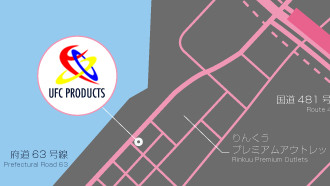 MAP of UFC PRODUCTS Co., Ltd.