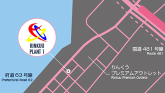 The Map of Rinku Logistics Center