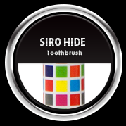 ３列ヘッドラバーグリップ超極細歯ブラシSIRO HIDE